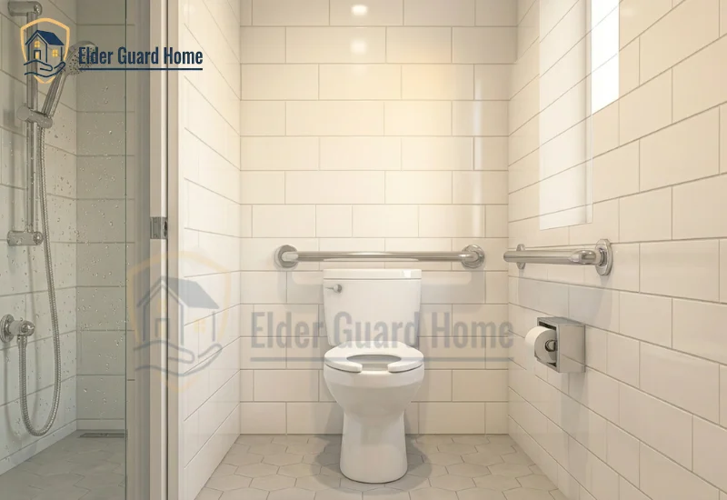 ada guidelines for toilet grab bars — side wall and rear wall grab bars installed at correct height