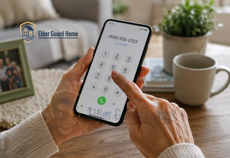 how to call for a wellness check, person dialing a non-emergency police number