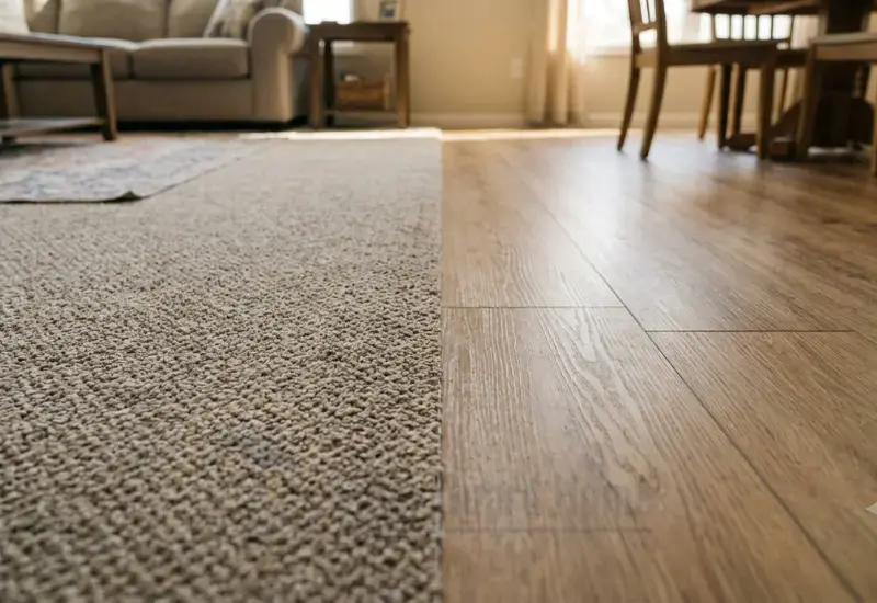 Normal Rug Exam Best Flooring for Seniors Aging in Place: Safe Options by Room